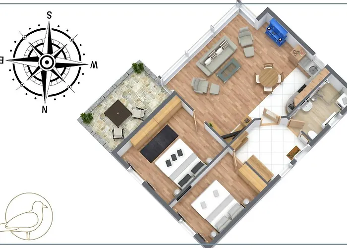 아파트 Haus Strandoase 27 *